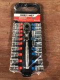 New 22Pc Socket Wrench Set