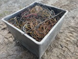 (2) Bins of Misc. Wire