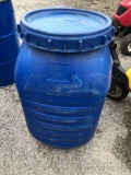 Plastic Barrel w/ Screw on Lid