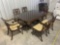 Antique Duncan Phyfe Dining Table & Chairs Set