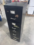 Black Filing Cabinet