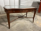 Brown Wooden Coffee Table