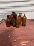 (7) Vintage Glass Jars