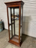 Wooden Curio Cabinet