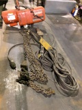 Dayton 1/2 Ton Electric Chain Hoist