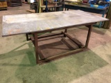 Rolling Shop Table