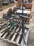 Pallet of Various Metal Stands