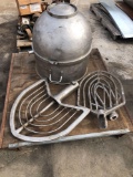 Stainless Mixing Bowl and Mixers