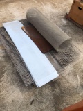 Misc. Pallet of Expanded Metal and Sheet Metal