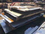 Stack of Misc. Sheets of Sheet Metal