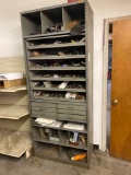 Metal Cabinet and Contents