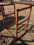 Orange Metal Rack