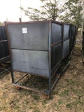 (6) Rolling Metal Frame Storage Carts