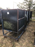 (6) Rolling Metal Frame Storage Carts