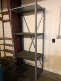 Gray Metal Shelf