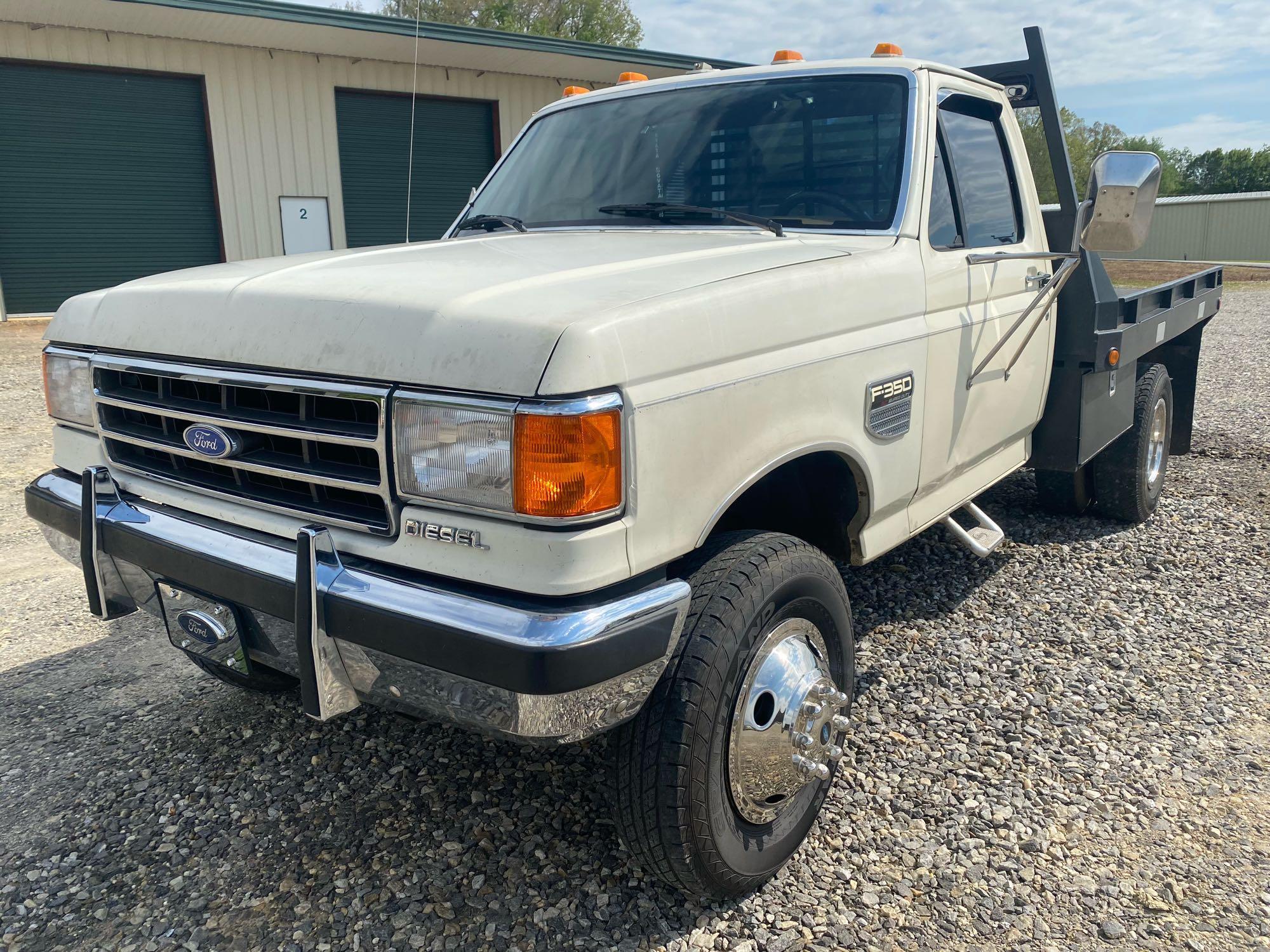 1991 Ford F350 4x4 Diesel | Proxibid, image size:2000x1500