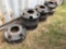 (7) 22.5 Steel Wheels