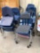 (20) Stackable/Rolling Chairs
