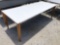 (1) Wooden Table