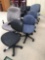 (9) Rolling Office Chairs