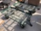 (2) Rolling Garden Carts