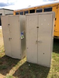 (2) Metal Cabinets