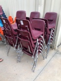 (25) Stackable Chairs