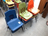(13) Stackable Youth Chairs