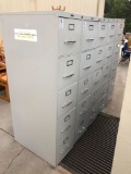 (5) Metal Filing Cabinets