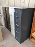 (5) Metal Filing Cabinets