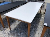 (1) Wooden Table