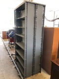 (1) Double Sided Metal Shelf