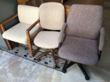 (3) Misc. Office Chairs
