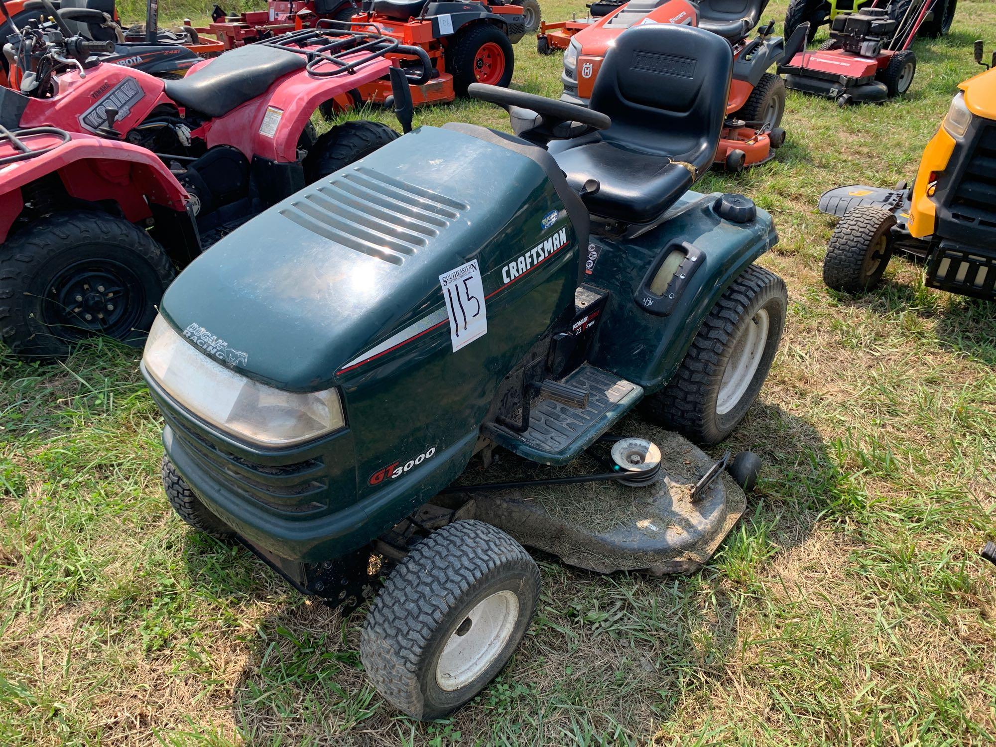 Gt 5000 Craftsman Gt 6500 Garden Tractor Dlt 3000 Craftsman Gt