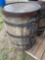 Wooden Whiskey Barrel