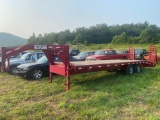 2013 Rollin S 25ft Goosneck Flatbed Trailer