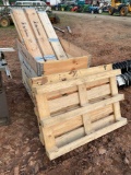 (3) Stackable Wooden Pallets/Crates