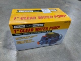 New 1in Clear Water Pump