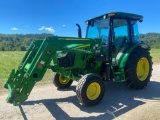 John Deere 5075E Tractor with Loader