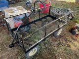 Four Wheel Garden Cart