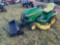 John Deere X500 with Attachments