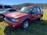 2003 Subaru Forester Multipurpose Vehicle (MPV), VIN # JF1SG65633H709327