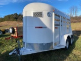 12ft Bumper Pull Stock Trailer