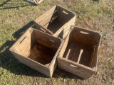 3 Apple Boxes