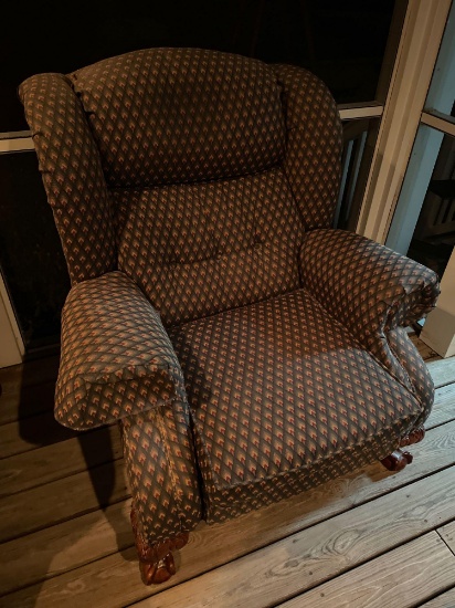 Claw Foot Reclining Chair