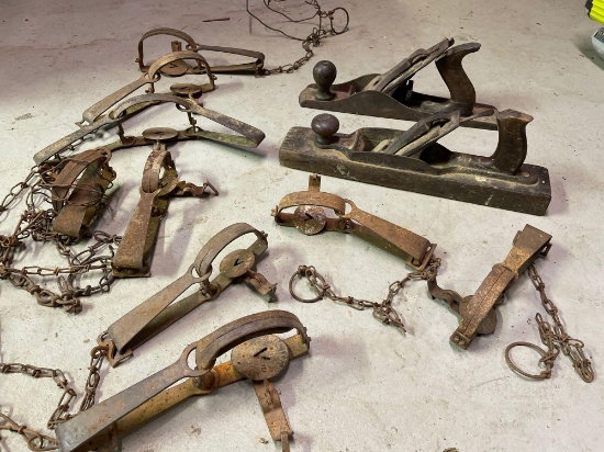 Antique Tools and Traps