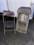 (9) Folding Chairs