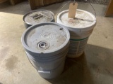 (3) Misc. 5 Gallon Buckets/Cans