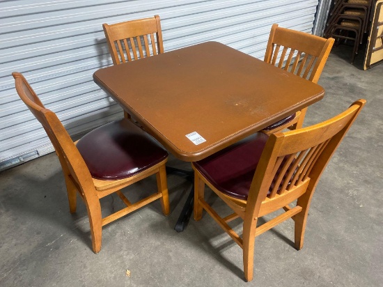 (1) Dining Table with (4) Chairs