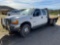 2001 Ford F-550 Flatbed Truck, VIN # 1FDAW56F71EA21732